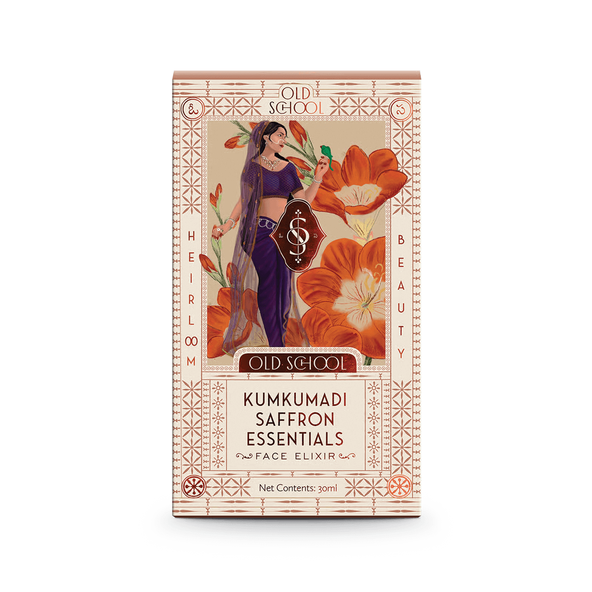 Kumkumadi Saffron Essentials Face Elixir - Old School Ritual
