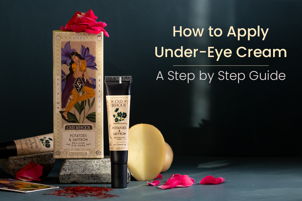 How to Apply Under-Eye Cream: A Step-by- Step Guide