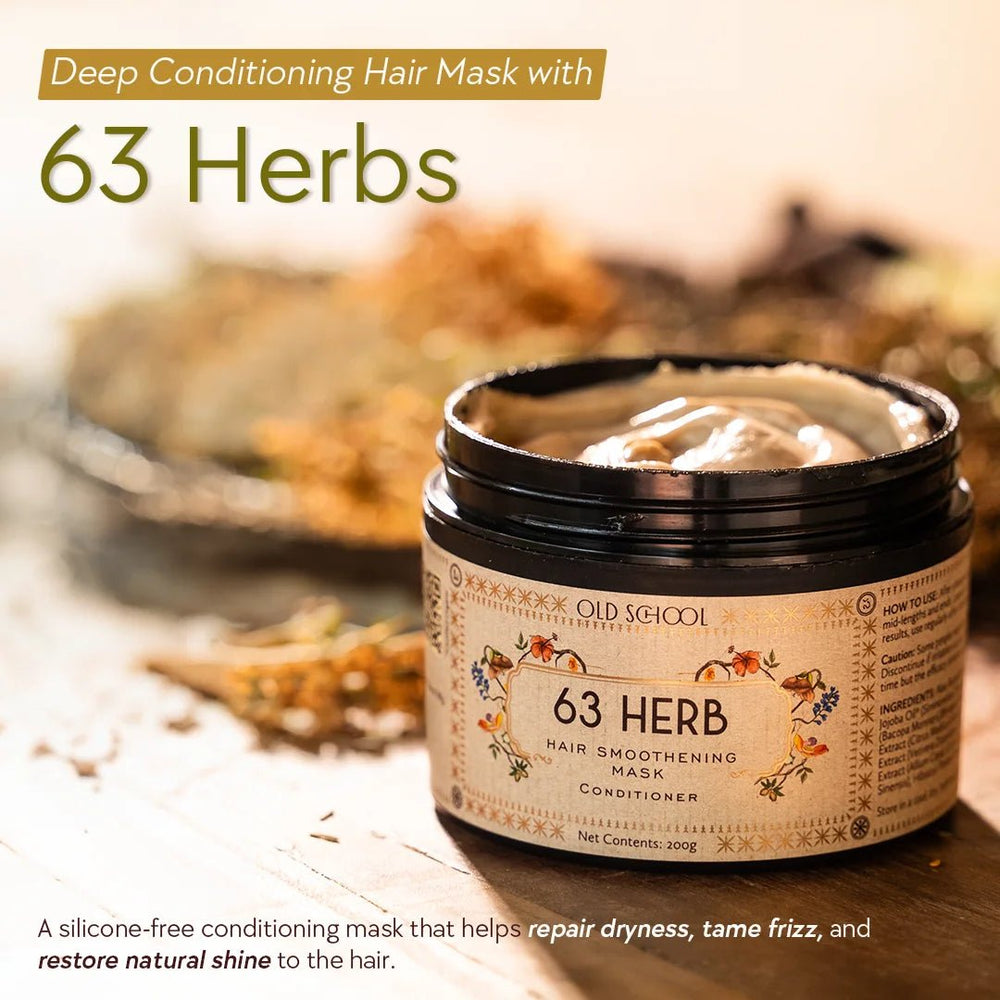 63 Herb Hair Smoothening Mask (Conditioner)