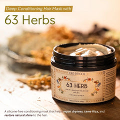 63 Herb Hair Smoothening Mask (Conditioner)