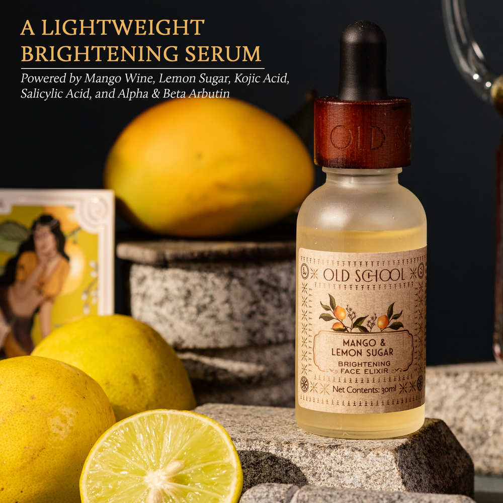 Mango & Lemon Sugar Brightening Face Elixir