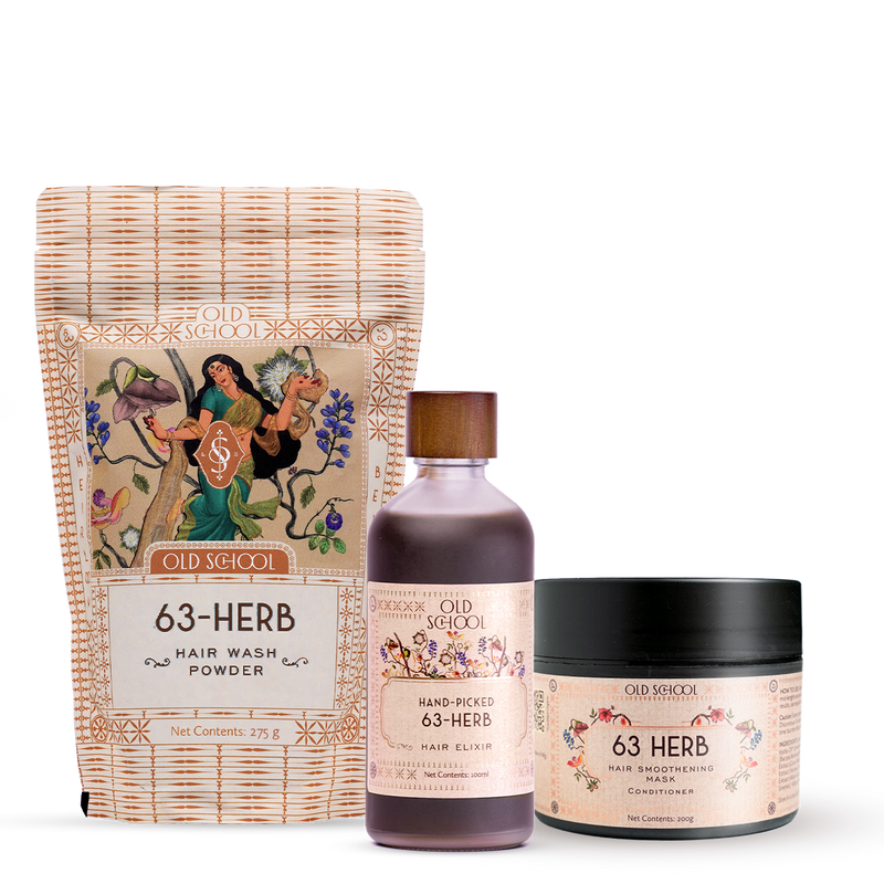 The Complete 63-Herb Hair Ritual