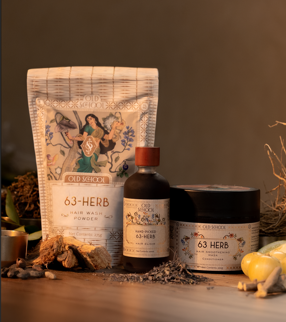 The Complete 63-Herb Hair Ritual