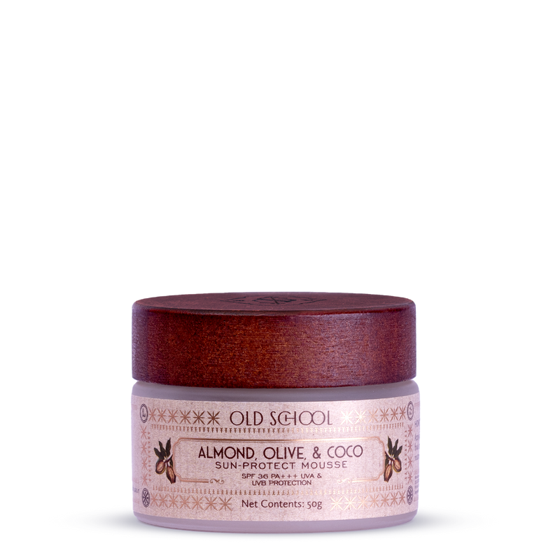 Almond, Olive, & Coco Sun-Protect Mousse