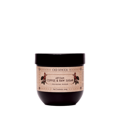 Artisan Coffee & Raw Sugar Polishing Scrub - Old School Ritual