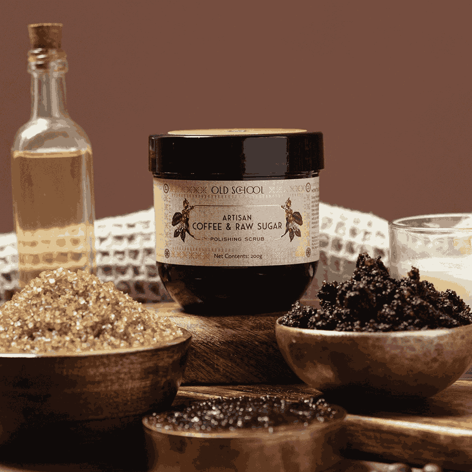Artisan Coffee & Raw Sugar Polishing Scrub - Old School Ritual