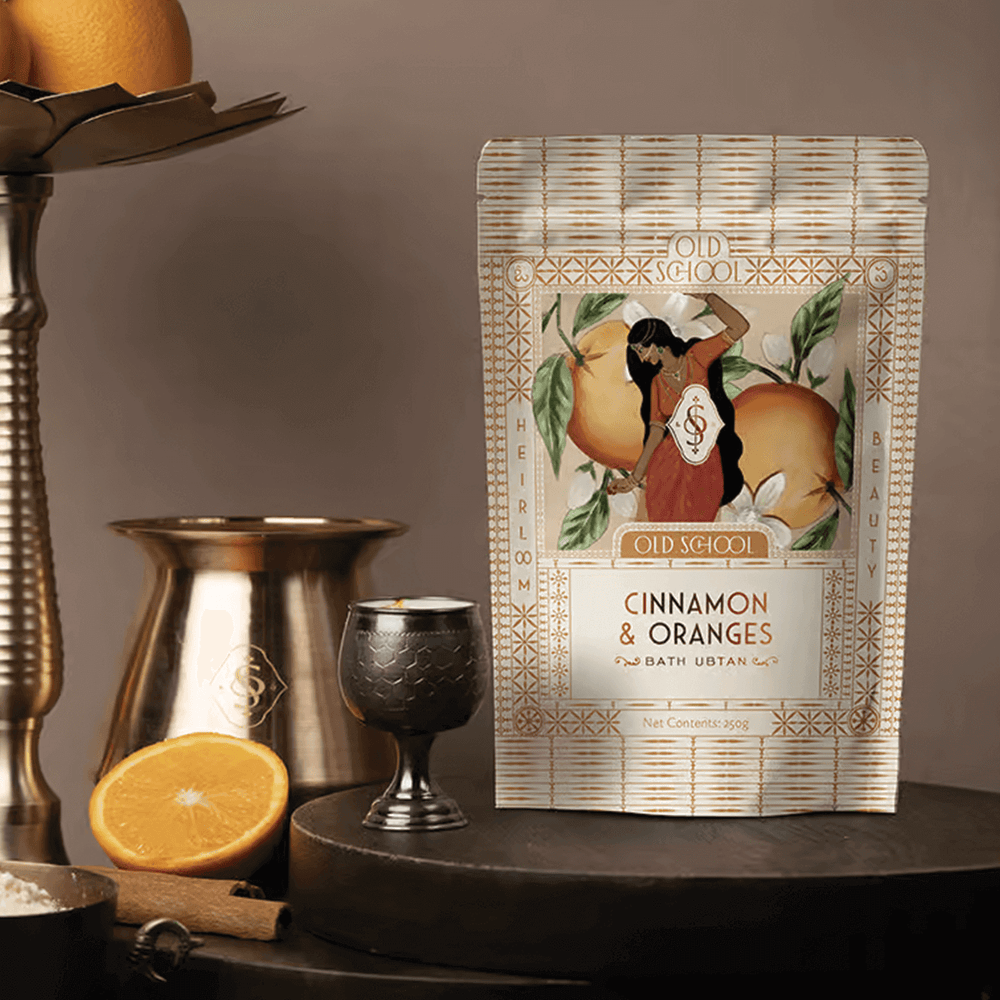 Cinnamon & Oranges Bath Ubtan - Old School Ritual