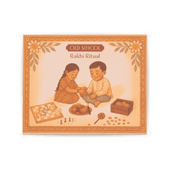 Old School Rakhi Gift Box