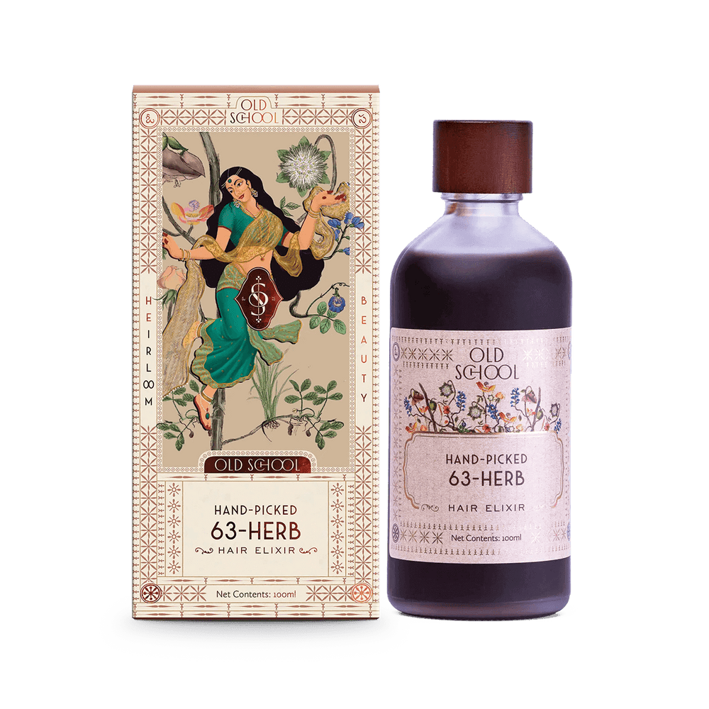 Hand-Picked 63-Herb Hair Elixir - Old School Ritual