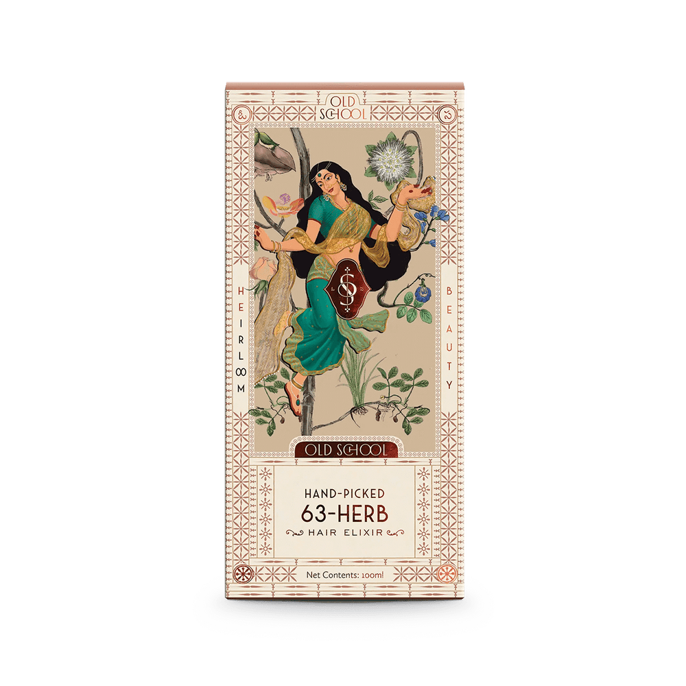 Hand-Picked 63-Herb Hair Elixir - Old School Ritual