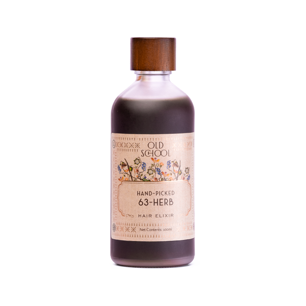 Herbal hair oil with 63 herbs blend