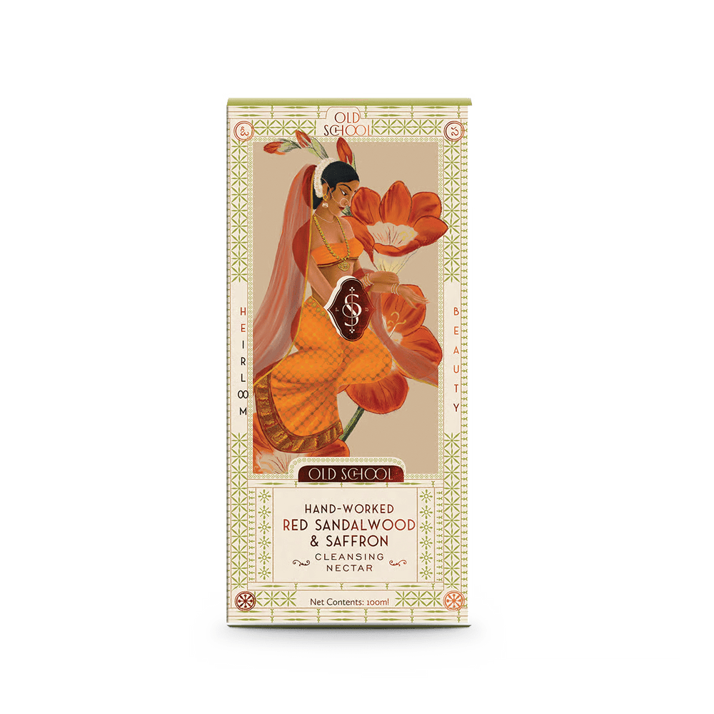 Hand-Worked Red Sandalwood & Saffron Cleansing Nectar - Old School Ritual