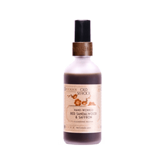 Sandalwood face wash with saffron extract