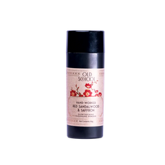 Hand-Worked Red Sandalwood & Saffron Glow-Defining Cleansing Powder - Old School Ritual