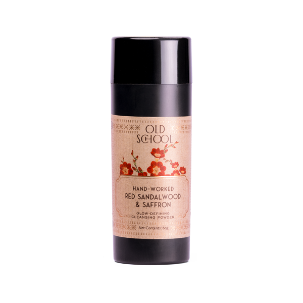 Hand-Worked Red Sandalwood & Saffron Glow-Defining Cleansing Powder