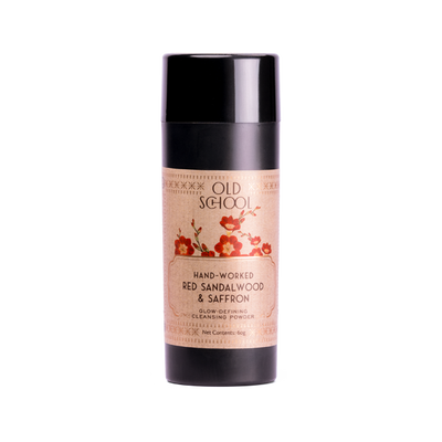 Hand-Worked Red Sandalwood & Saffron Glow-Defining Cleansing Powder