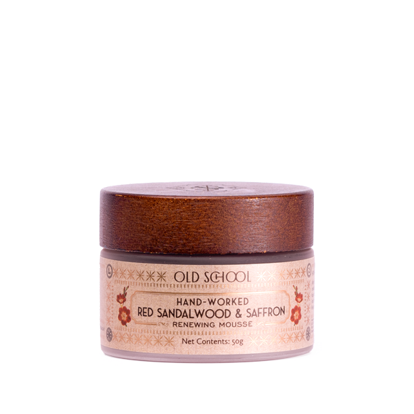 Hand-Worked Red Sandalwood & Saffron Renewing Mousse