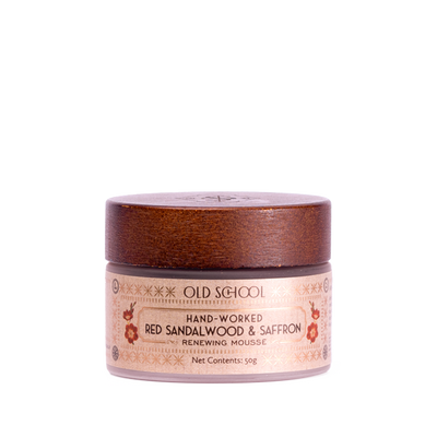 Hand-Worked Red Sandalwood & Saffron Renewing Mousse