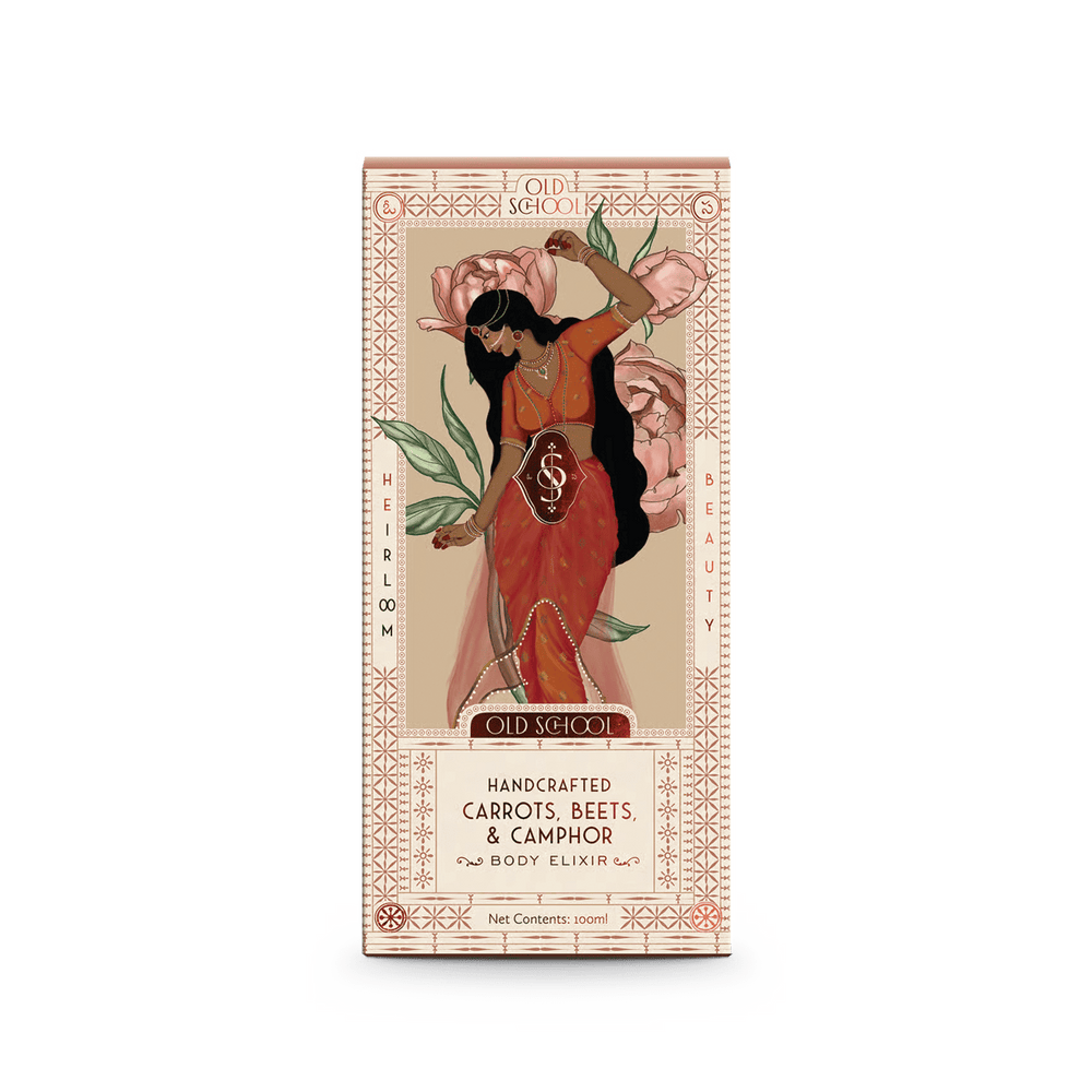 Handcrafted Carrots, Beets, & Camphor Body Elixir - Old School Ritual