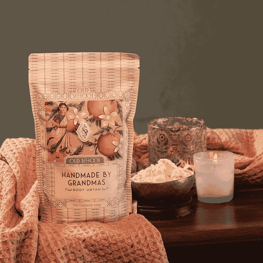 Handmade by Grandmas Body Ubtan For Kids - Old School Ritual