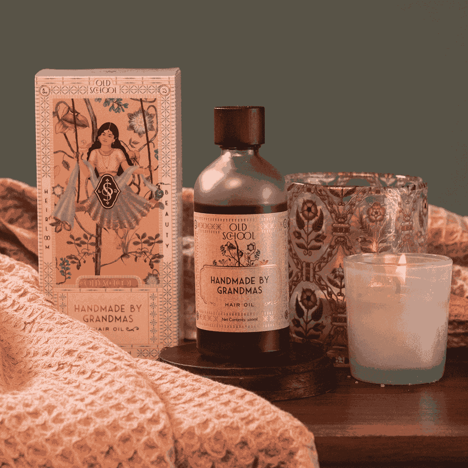 Handmade by Grandmas Hair Oil For Kids - Old School Ritual