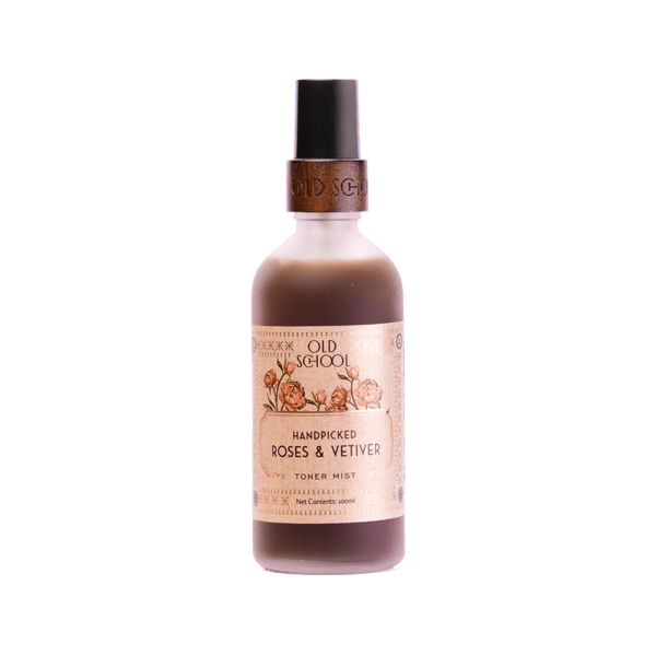Rose water skin toner with vetiver extract