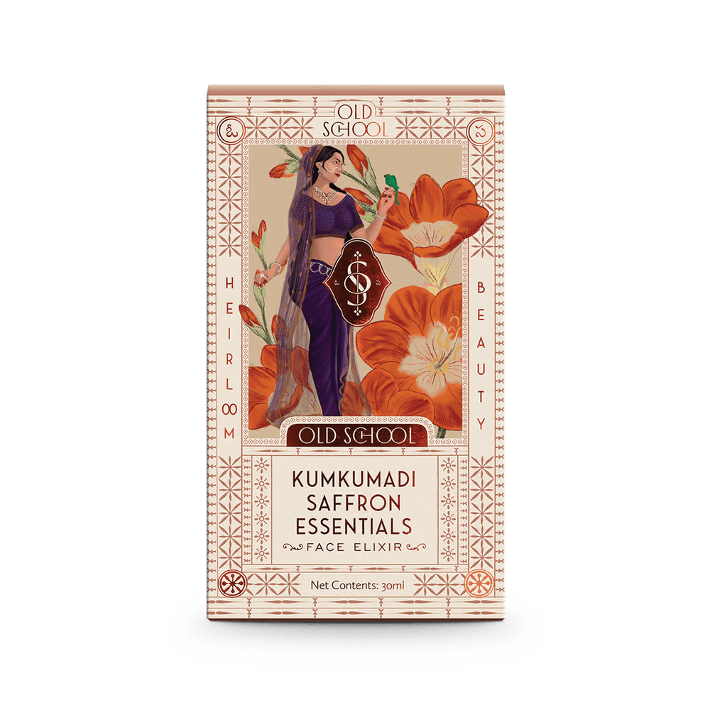 Kumkumadi Saffron Essentials Face Elixir - Old School Ritual