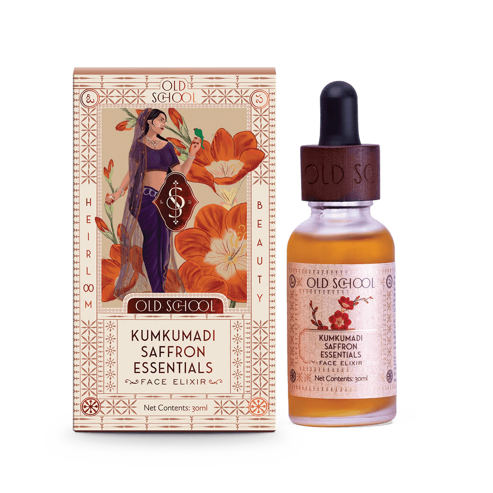 Kumkumadi Saffron Essentials Face Elixir - Old School Ritual