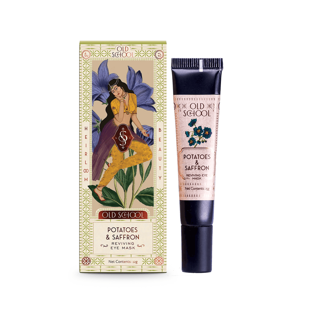 Potatoes & Saffron Reviving Eye Mask - Old School Ritual