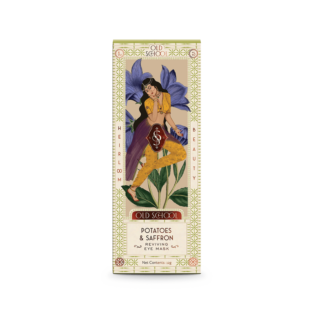 Potatoes & Saffron Reviving Eye Mask - Old School Ritual