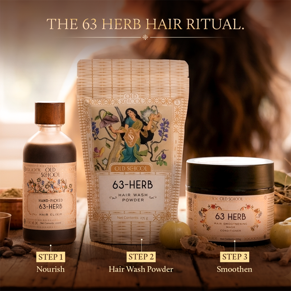 The Complete 63-Herb Hair Ritual