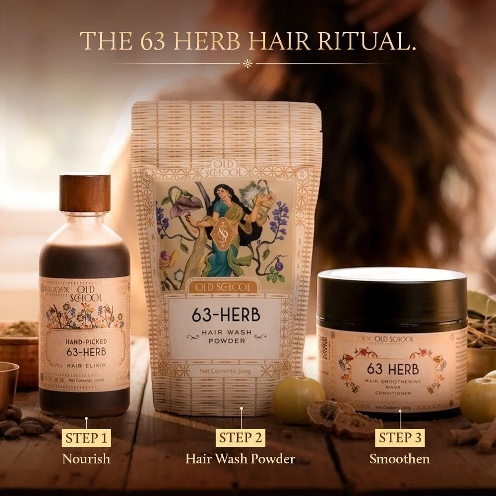 63 Herb Hair Smoothening Mask (Conditioner)