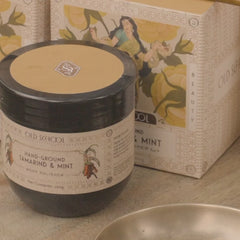 Hand-Ground Tamarind & Mint Body Polisher