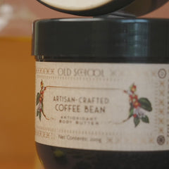 Artisan-Crafted Coffee Bean Antioxidant Body Butter